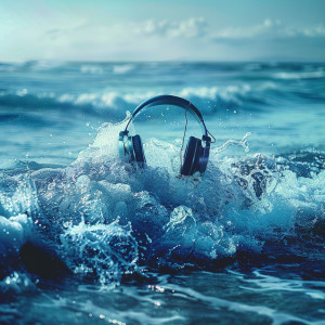 Music with Ocean Waves: Serene Sounds