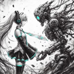 2pointO的專輯Miku and The Machine