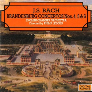 Bach: Brandenburg Concertos Nos. 4, 5 & 6 dari Philip Ledger