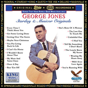 อัลบัม Starday & Musicor Originals ศิลปิน George Jones