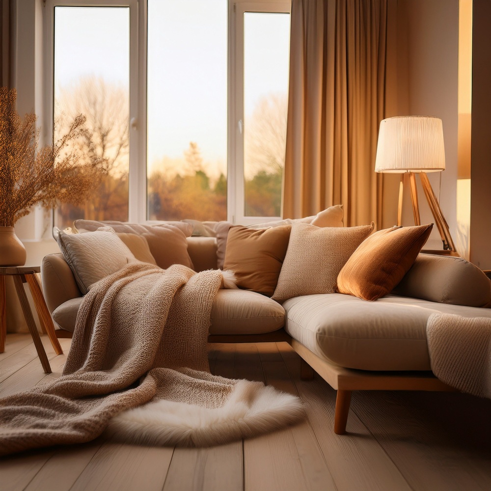 Soft Layers Of Evening Light