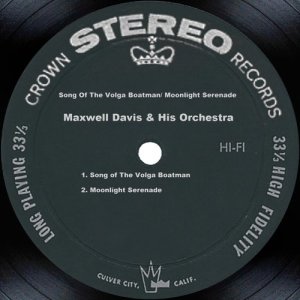 ดาวน์โหลดและฟังเพลง Song of The Volga Boatman (其他) พร้อมเนื้อเพลงจาก Maxwell Davis and His Orchestra