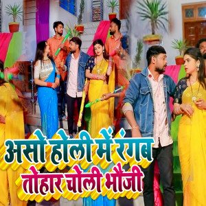 Listen to Aso Holi Me Rangab Tohar Choli Bhauji song with lyrics from Arvind Lal Ahir