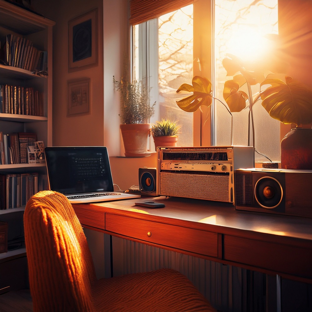Sinking Into The Calm Of Lofi Focus