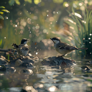 The Relaxation Hub的專輯Binaural Relaxation in Nature with Birds and Creek