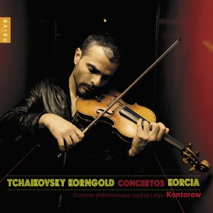 勞倫柯西亞的專輯Korngold & Tchaïkovski: Concertos