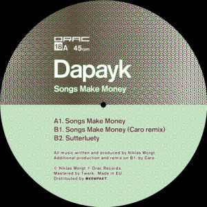 收聽Dapayk & Padberg的Songs Make Money-1 (Caro Remix)歌詞歌曲