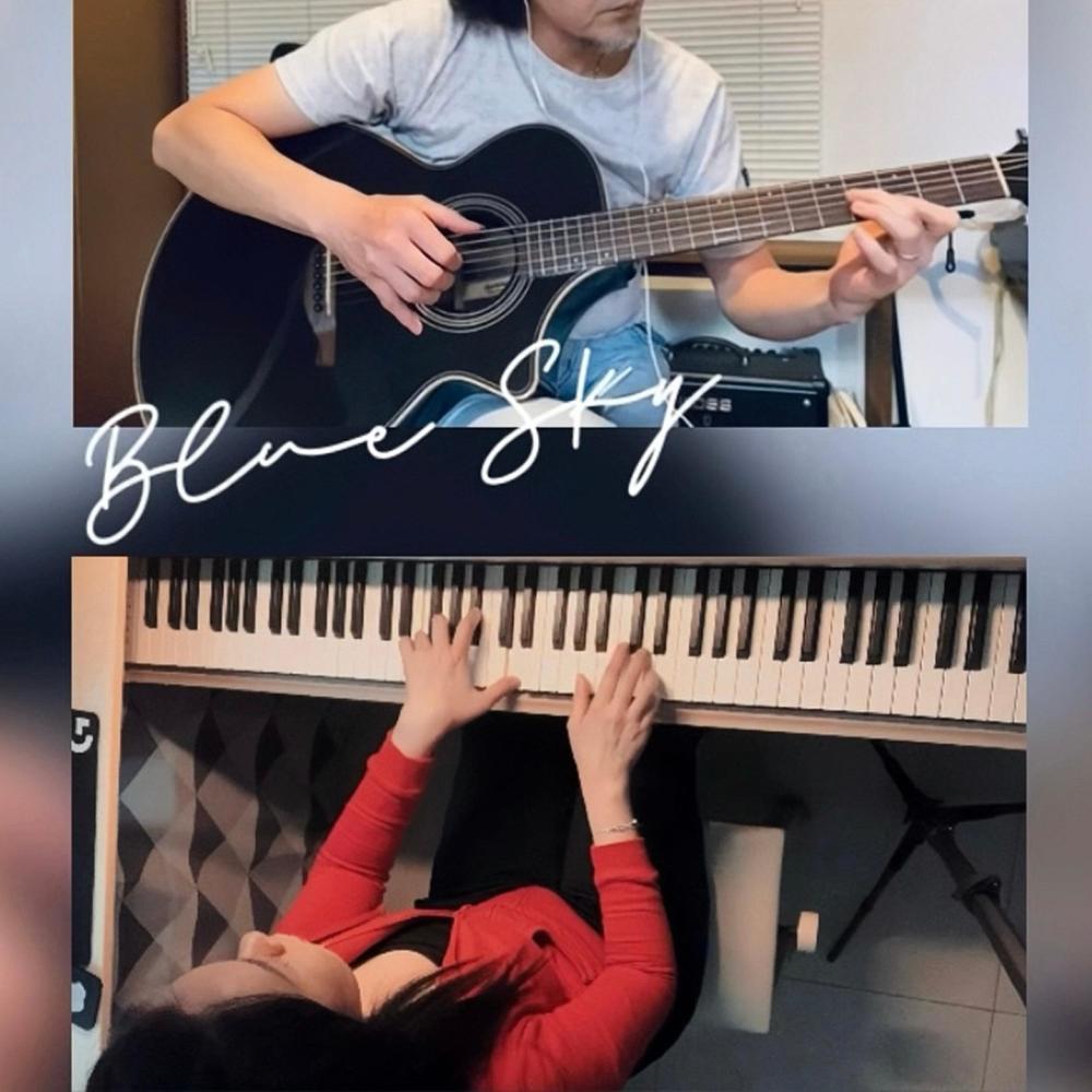 Look Upon the Blue Sky (Improv.) (feat. Milk ミルク & Take たけ) (Piano vs. Guitar)