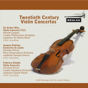 London Philharmonic Orchestra的專輯Twentieth Century Violin Concertos