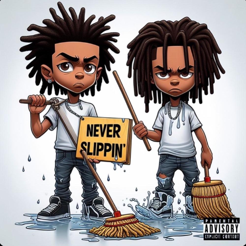 Never slippin (feat. GLOKK) (Explicit)