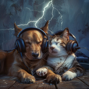 ASMR的專輯Thunder Companions: Soothing Music for Pets