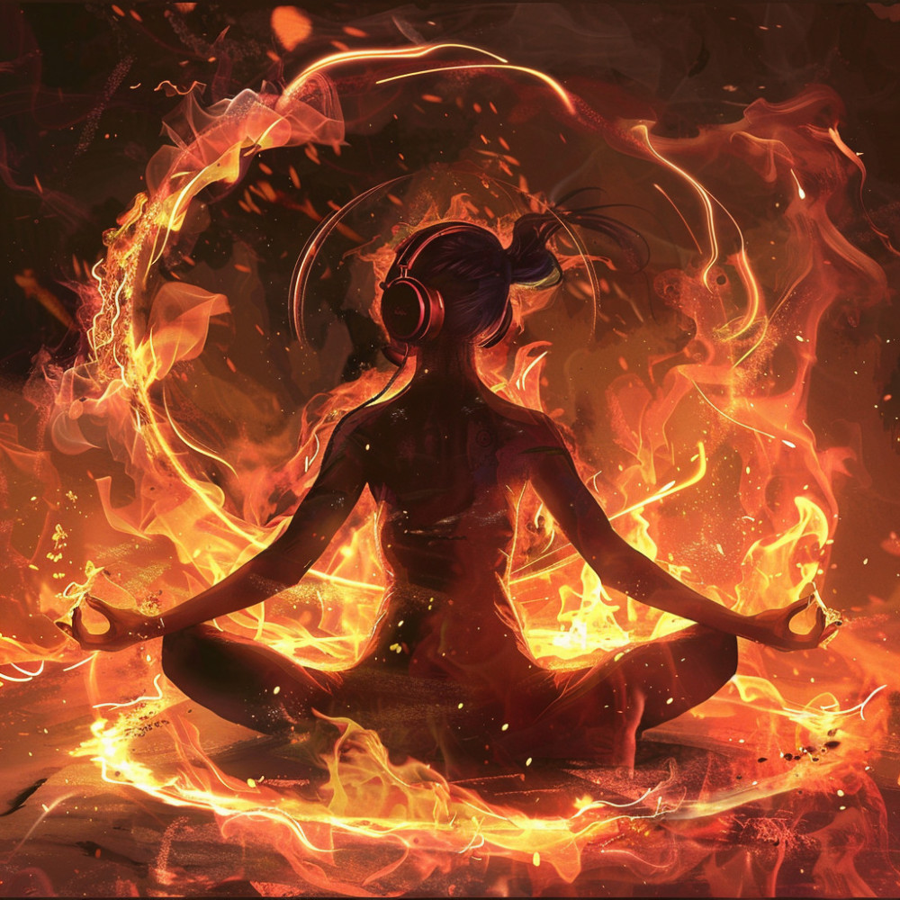 Yoga Fire Glow