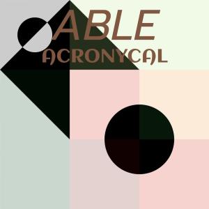 Album Able Acronycal from Various