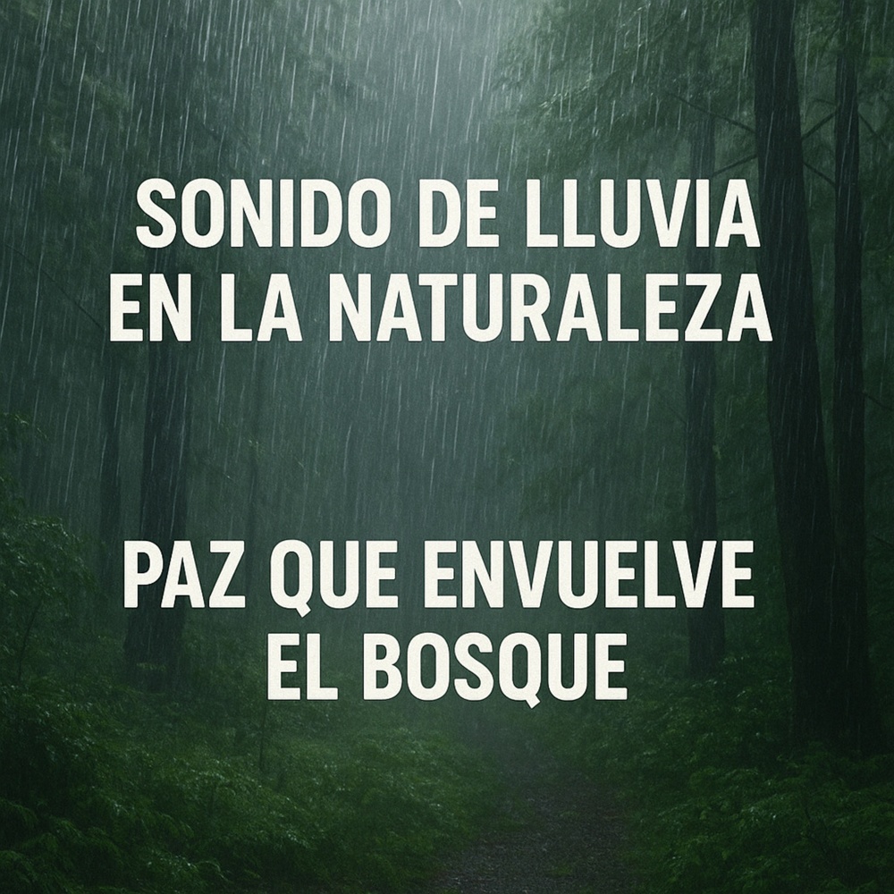 Sonido de Lluvia en la Naturaleza, Susurros de un Día de Lluvia