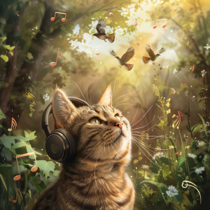 อัลบัม Cats Binaural Comfort: Gentle Bird Sounds - 80 88 Hz ศิลปิน Relax My Kitten