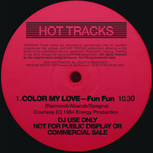 Color My Love (Hot Tracks Edit)