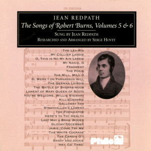 Jean Redpath的專輯The Songs Of Robert Burns, Volumes 5 & 6