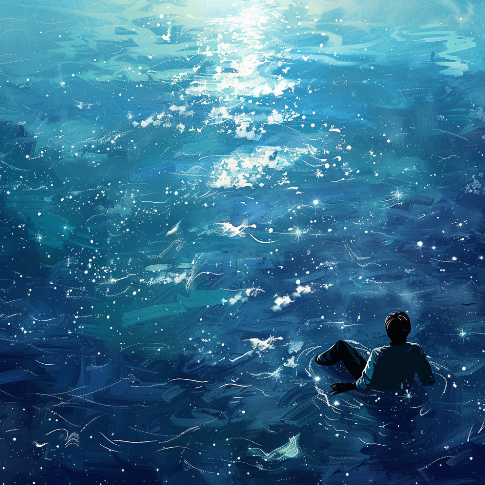 Calm Ocean Rain