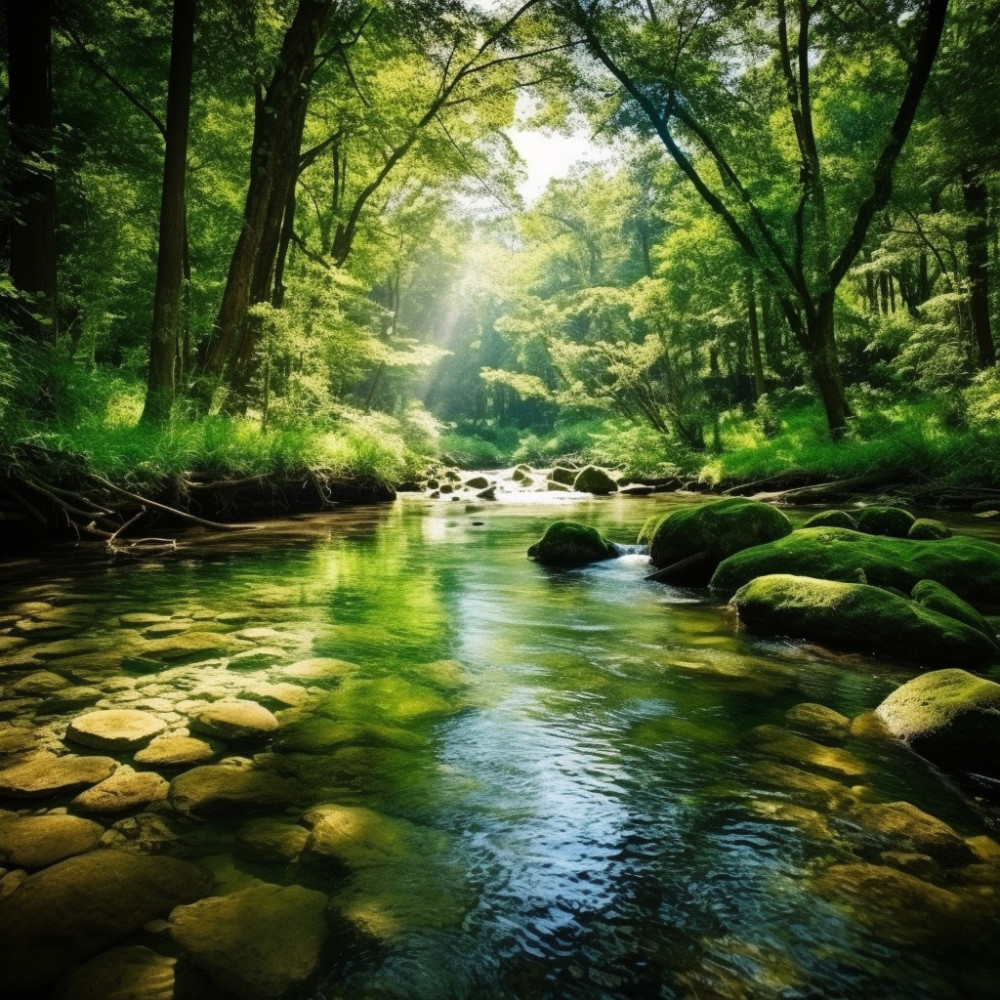 Serene Stream’s Relaxing Echo