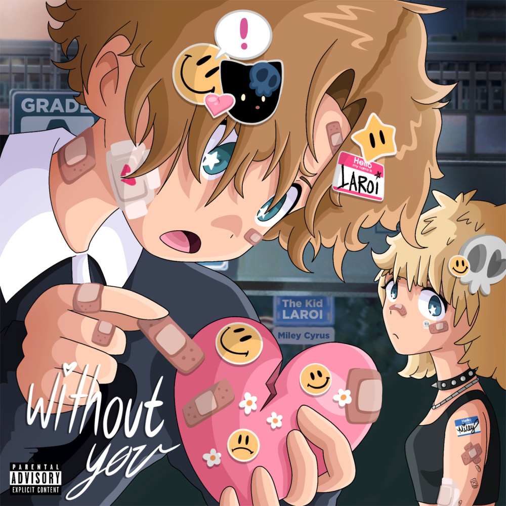 WITHOUT YOU (Miley Cyrus Remix|Explicit)