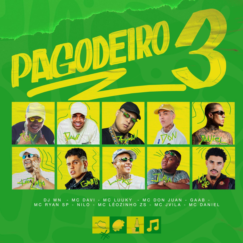 Pagodeiro, Pt. 3 (feat. MC LUUKY, Gaab, MC Ryan SP, Nilo, MC Leozinho ZS, Mc Jvila & Mc Daniel) (Explicit)