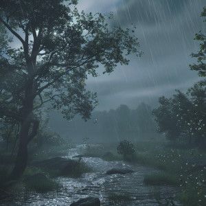 Music For Stress Relief的專輯Rain Chill Harmony: Thunderous Ambient Tunes
