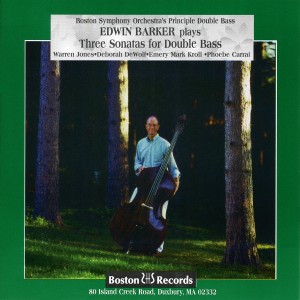 Edwin Barker的專輯Three Sonatas for Double Bass