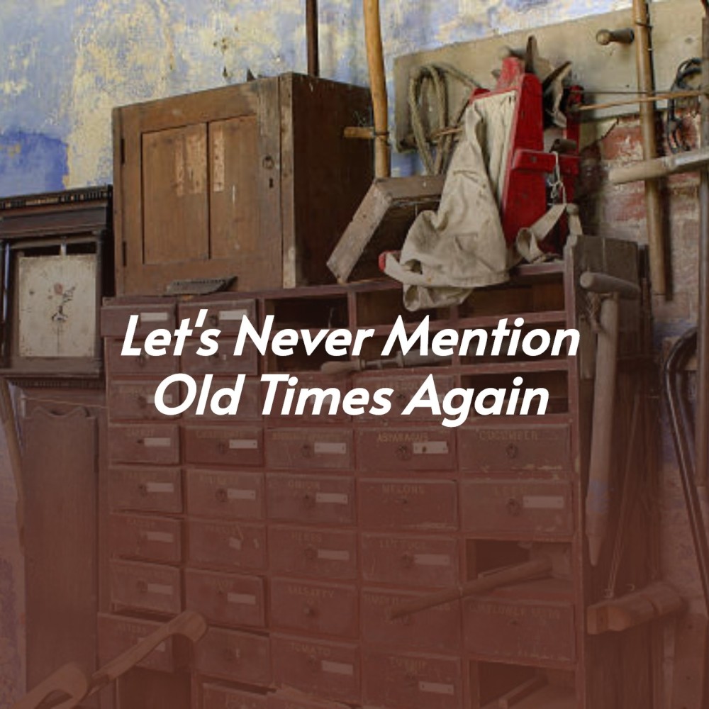 Let's Never Mention Old Times Again