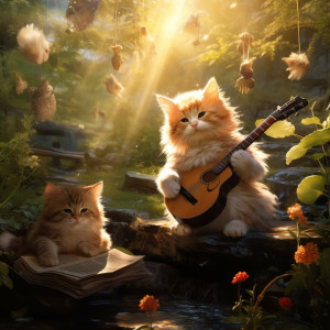 Album Paws in Cascading Melodies: Cats' Waterfall Serenity oleh Aurora Beach