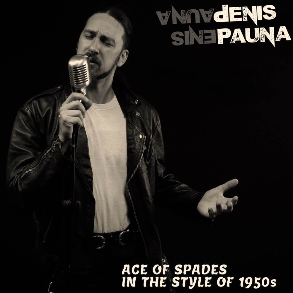 Ace of Spades in the Style of 1950s