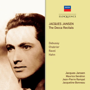 อัลบัม Jacques Jansen - The Decca Recitals ศิลปิน Jacqueline Bonneau