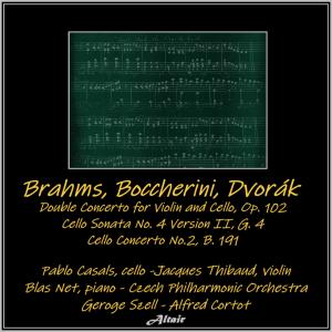 Listen to Double Concerto for Violin and Cello in a Minor, Op. 102: III. Vivace Non Troppo song with lyrics from Jacques Thibaud