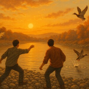Listen to 河原II ～Ducks&Drakes～ (feat. ナクモ) song with lyrics from Take