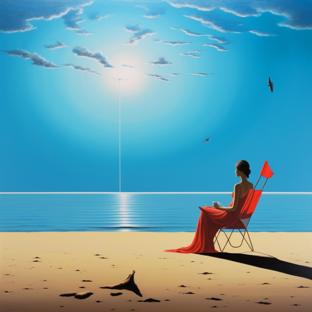 Soaring in Peaceful Stillness