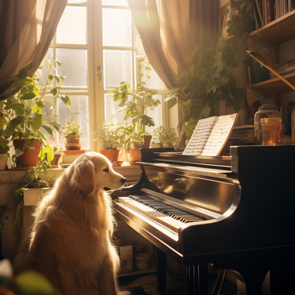 Piano's Calming Touch for Pets
