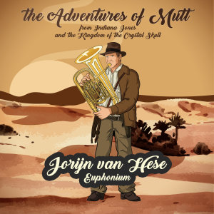 ดาวน์โหลดและฟังเพลง The Adventures Of Mutt, From Indiana Jones And The Kingdom Of The Crystal Skull (Euphonium Cover) พร้อมเนื้อเพลงจาก Jorijn Van Hese