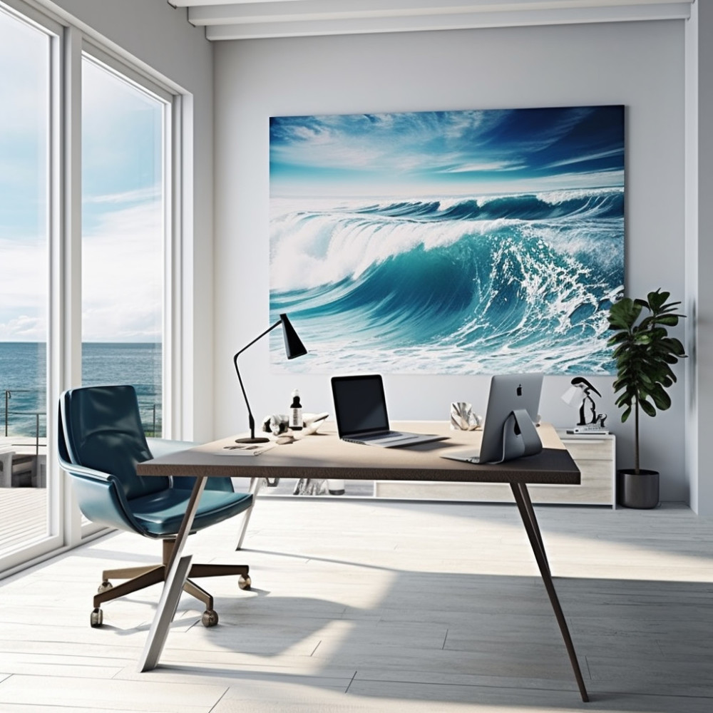Study Ocean's Peaceful Flow