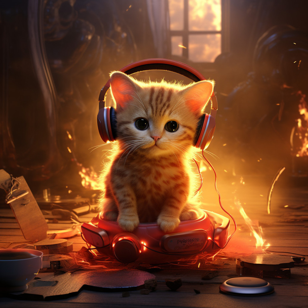 Harmonies Fire Cats Binaural