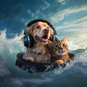 Pure Binaural Beats Study的專輯Binaural Ocean: Pets Relaxation Tunes