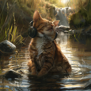 อัลบัม Cats Binaural Stream: Purring Melodies ศิลปิน Pure Healing Waves