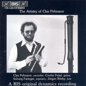 Album Artistry Of Clas Pehrsson (The) from 
