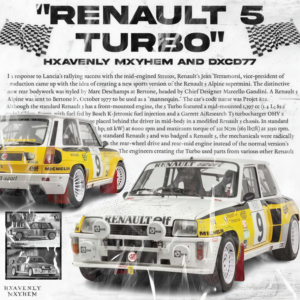 RENAULT 5 TURBO (Explicit)