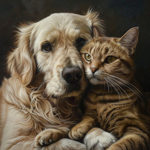 ดาวน์โหลดและฟังเพลง Quiet Pets Gentle Vibes พร้อมเนื้อเพลงจาก Calming Music For Pets