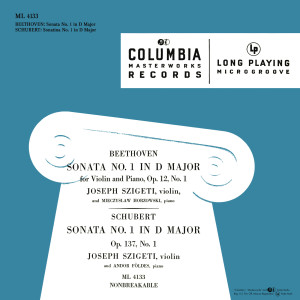 Andor Foldes的專輯Beethoven: Violin Sonatas No. 1, Op. 12/1 & No. 7, Op. 30/2 - Schubert: Sonatina, D. 384 & Piano Sonata No. 17, D. 850