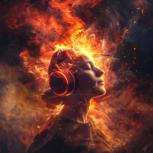 อัลบัม Gentle Flames: Relaxation Music by Fire ศิลปิน Healing Frequency Music Zone