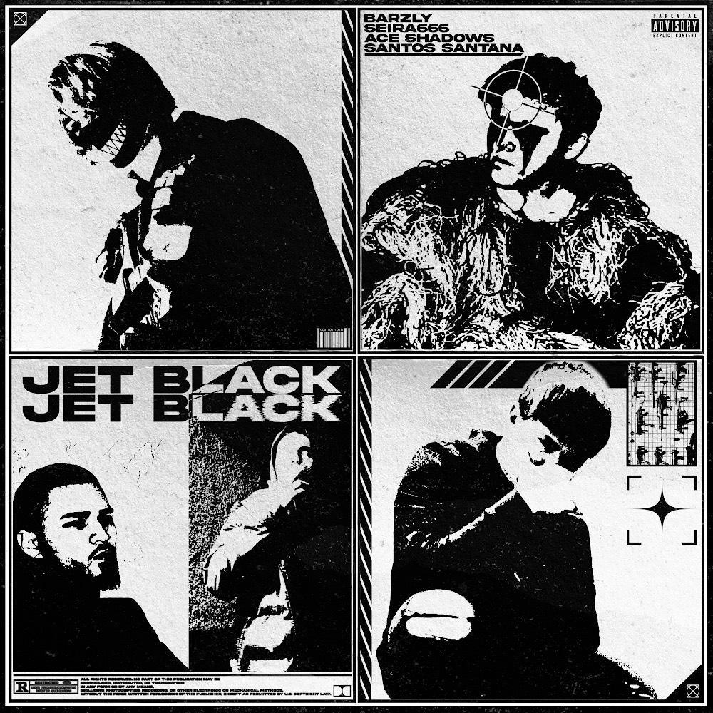 JET BLACK (feat. Seira & Santos Santana) (Explicit)
