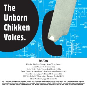 The Unborn Chikken Voices的專輯Cut/Copy