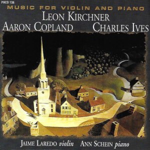 阿爾潘海姆的專輯Kirchner, Copland & Ives: Music for Violin & Piano