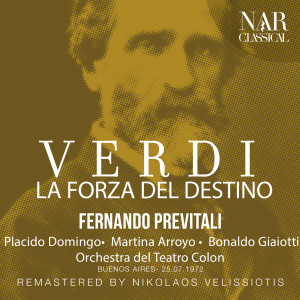 收聽Orchestra del Teatro Colon的"Holà, holà, holà! Ben giungi, o mulattier" (Coro, Un Alcade, Don Carlo, Leonora, Mastro Trabuco, Preziosilla)歌詞歌曲