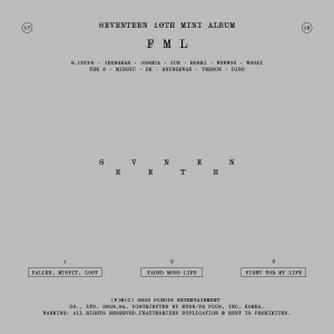 Album SEVENTEEN 10th Mini Album 'FML' oleh SEVENTEEN (세븐틴)